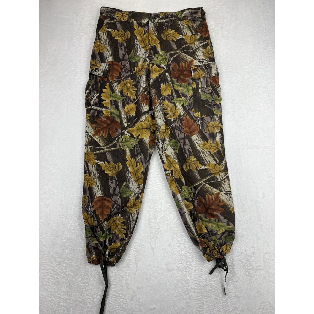 Master Sportsman Men's 36x30 Camo Cargo Large Leaf Hunting Outdoor Pants